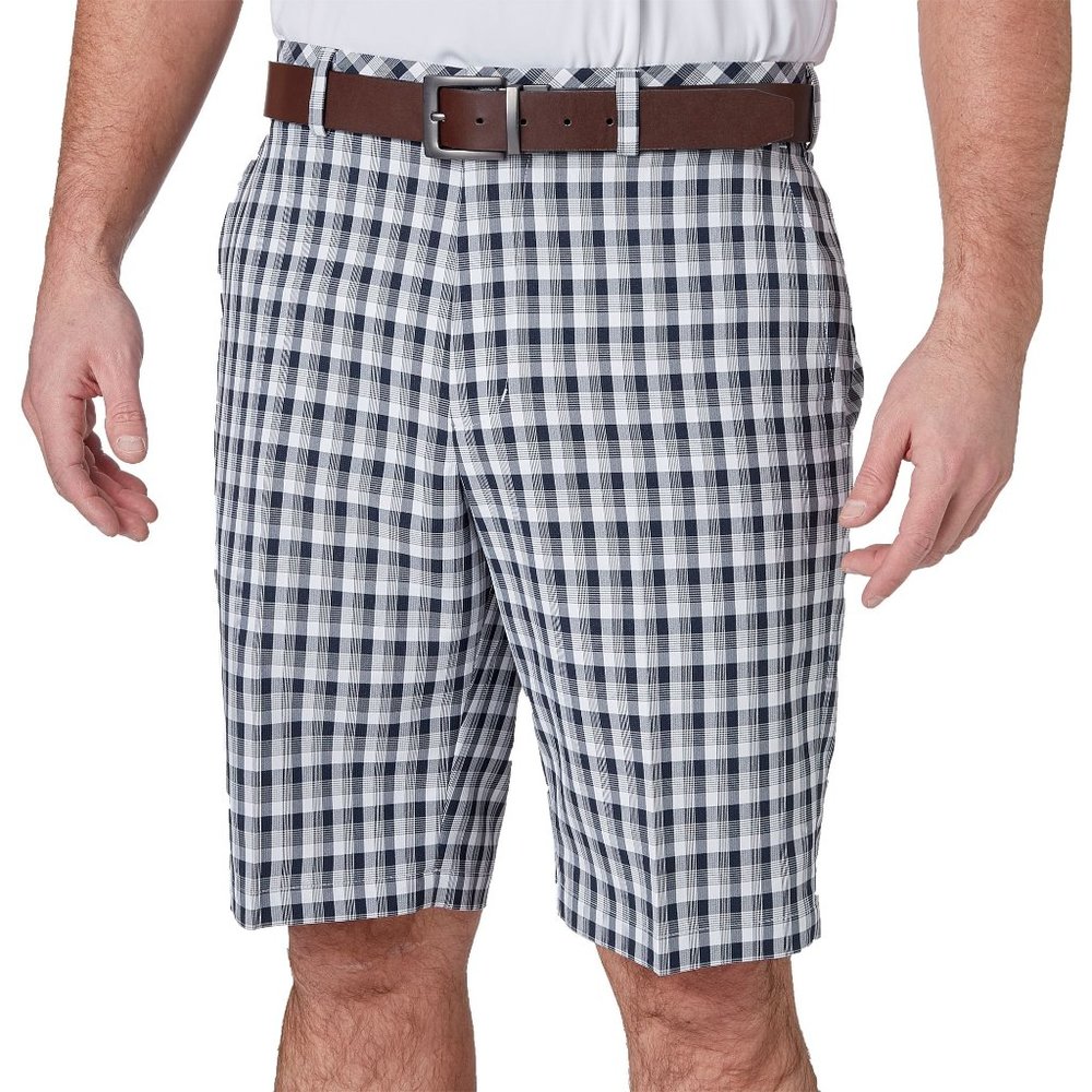 Walter Hagen Mens plaid shorts Majors